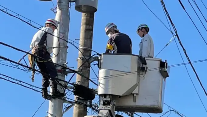 電気工事スタッフ／年間休日113日・ブランクOKの画像1枚目