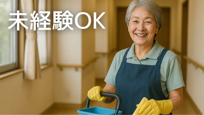 【家事スキルでOK！らくらくお掃除で安定収入】キレイな施設の清掃スタッフ／未経験・無資格歓迎の画像1枚目