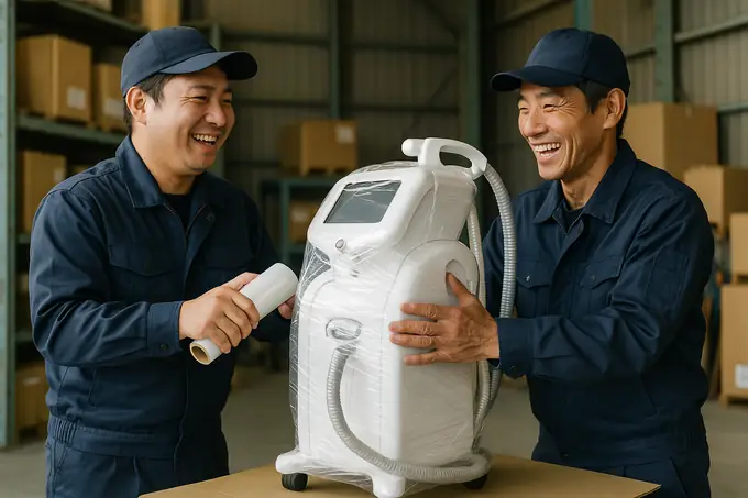 美容機器の入出荷作業／駅チカ・残業ほぼ無し・完全週休二日制の画像1枚目