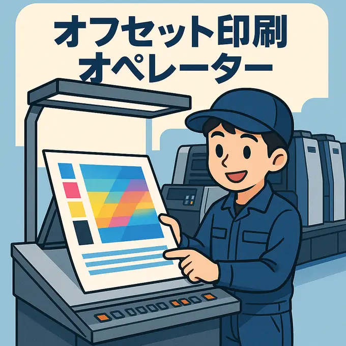 印刷・紙加工機オペレーター（オフセット印刷）／ブランクOK／50代も活躍中の画像1枚目