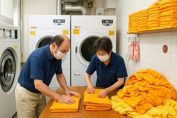 ゴルフ場での清掃及びリネンスタッフ／入社3カ月間は時給1300円・週2〜OKの画像1枚目